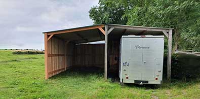 Garage et carport - LES BOIS DEBOUT